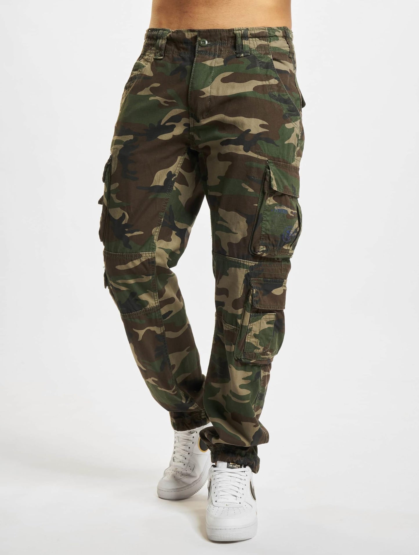 Brandit Outdoor Army Cargo Pure Slim-Fit Pants Dark camo - XXL