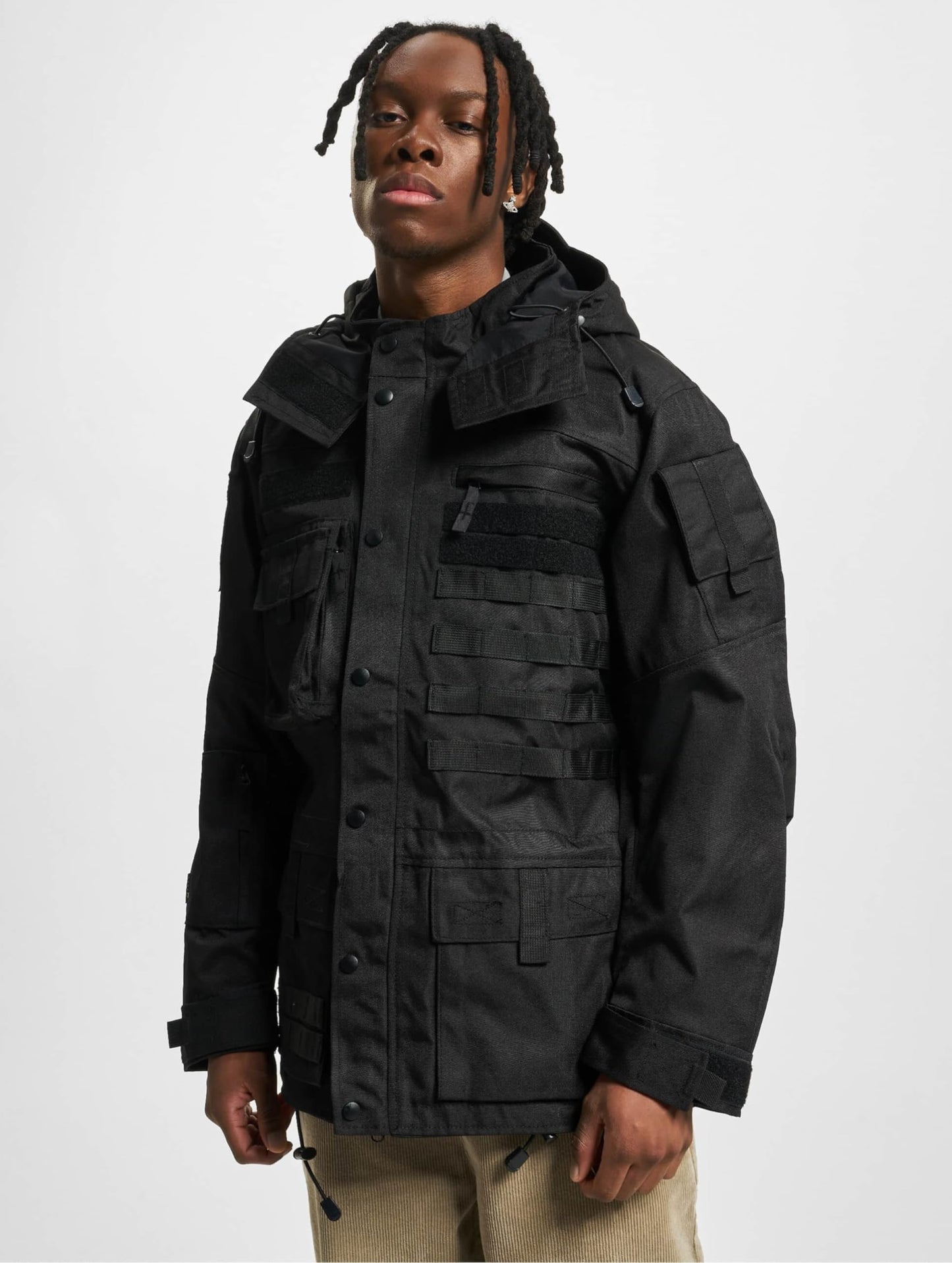 Brandit Men’s Commando TAC Jacket – Tactical Military Style Outdoor Jacket