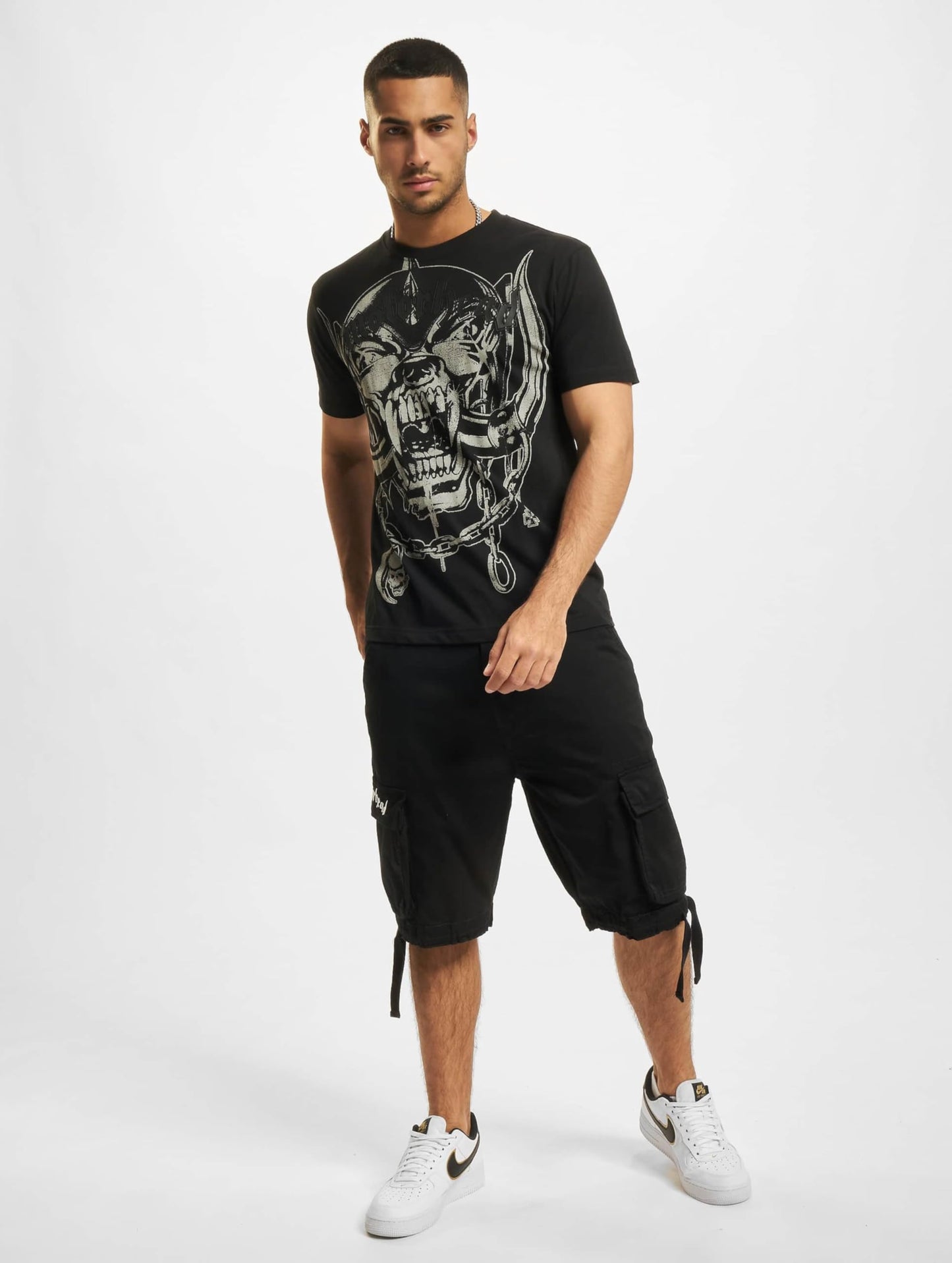 Brandit Motörhead T-Shirt Warpig Print Black – Official Cotton Band Tee