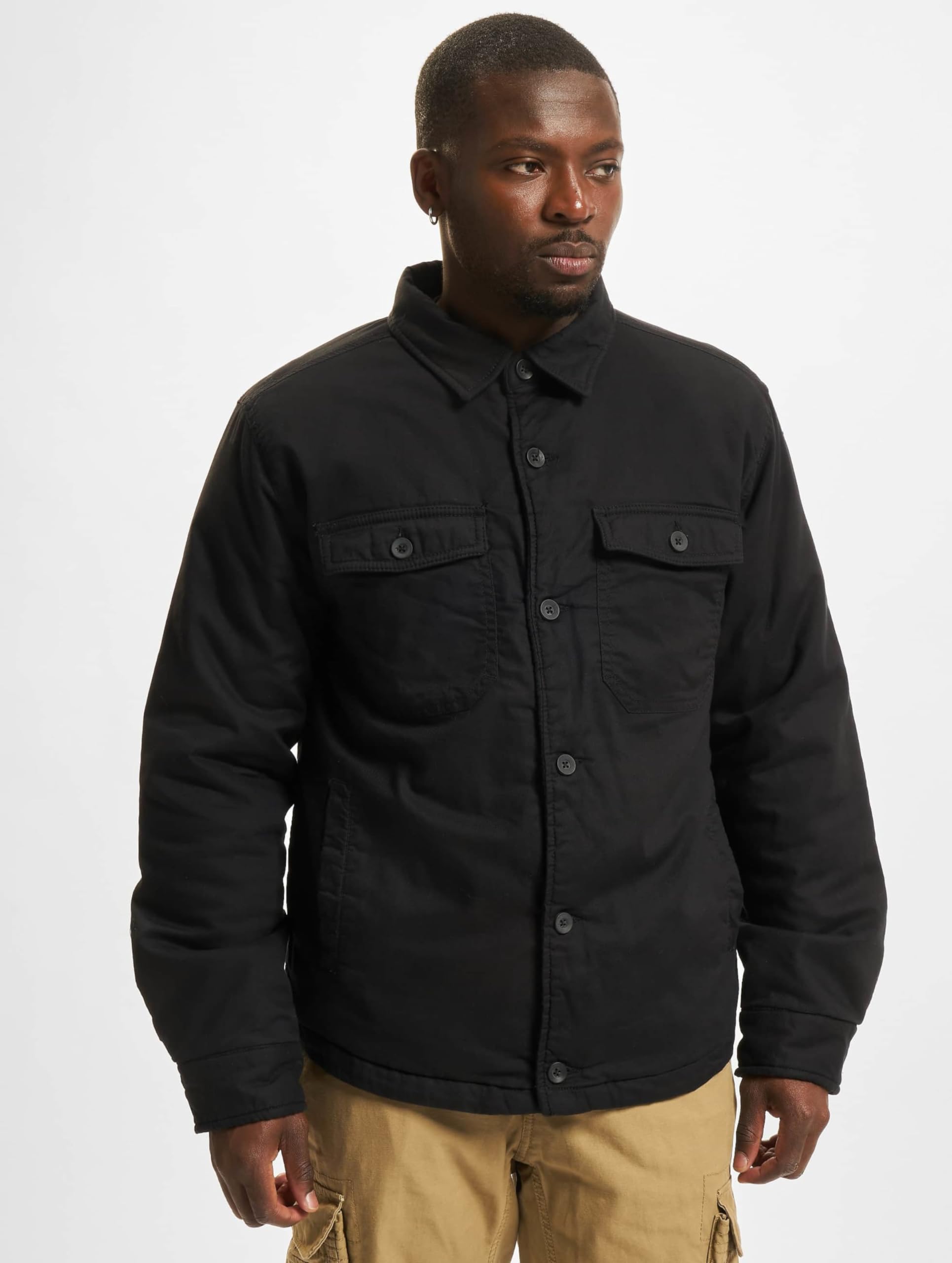 Brandit Lumber Jacket Black