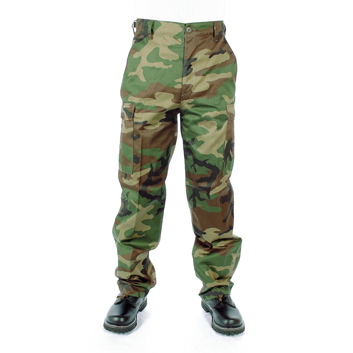 Mil-Tec Ranger BDU Field Pants Woodland Camo Men’s Combat 3XL