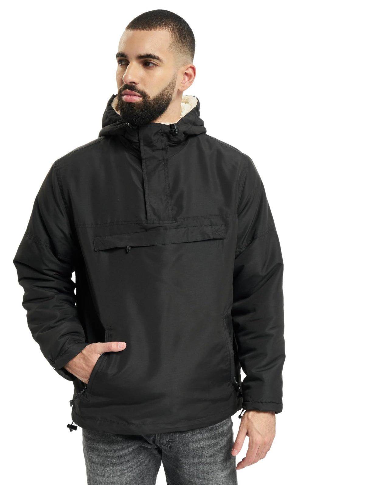 Brandit Sherpa Windbreaker Black