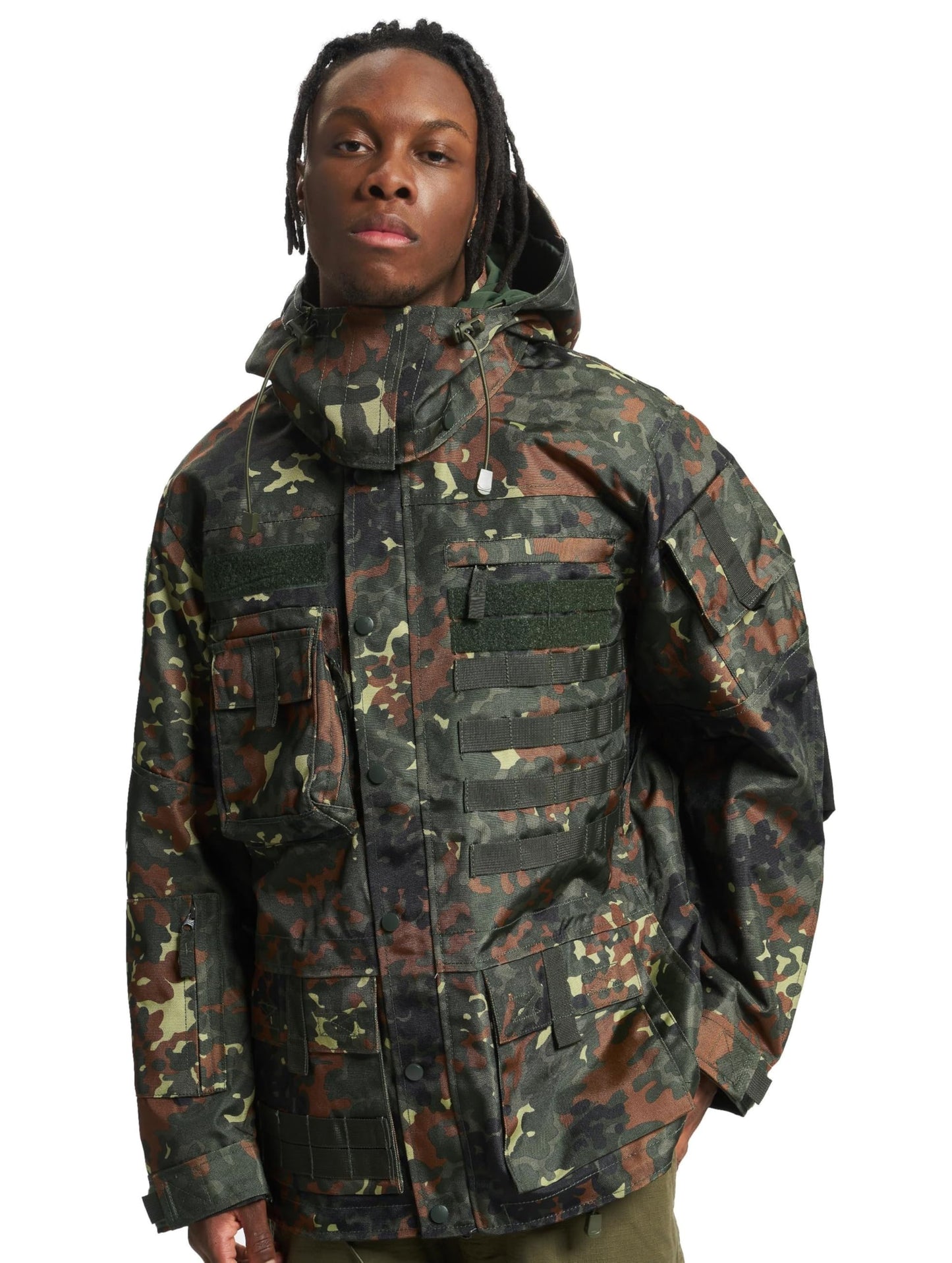 Brandit Men’s Commando TAC Jacket – Tactical Military Style Outdoor Jacket