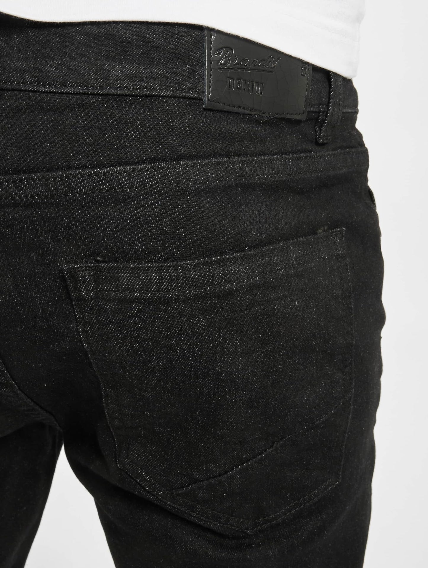 Brandit Men’s Mason Denim Pants Unwashed Black – Vintage Denim Jeans