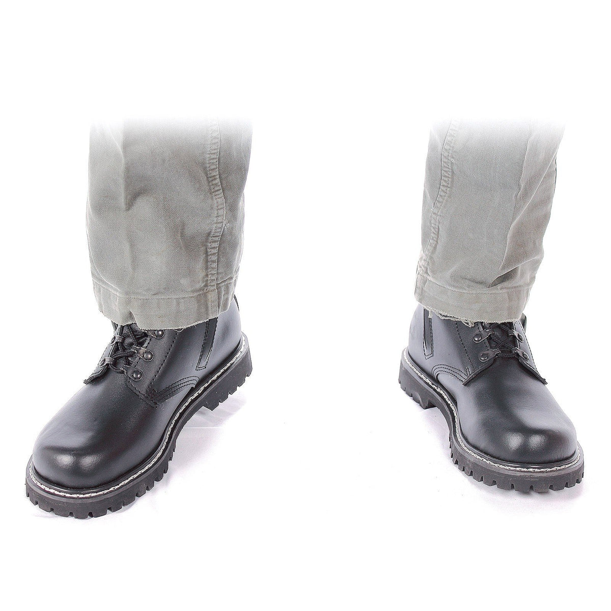 Mil-Tec Para Boots with Pile Lining and Zipper Black