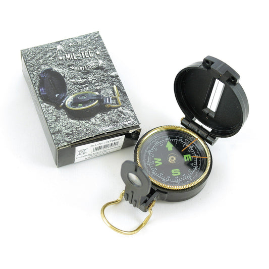 Miltec Scout Compass Black PVC Adult Unisex, One Size