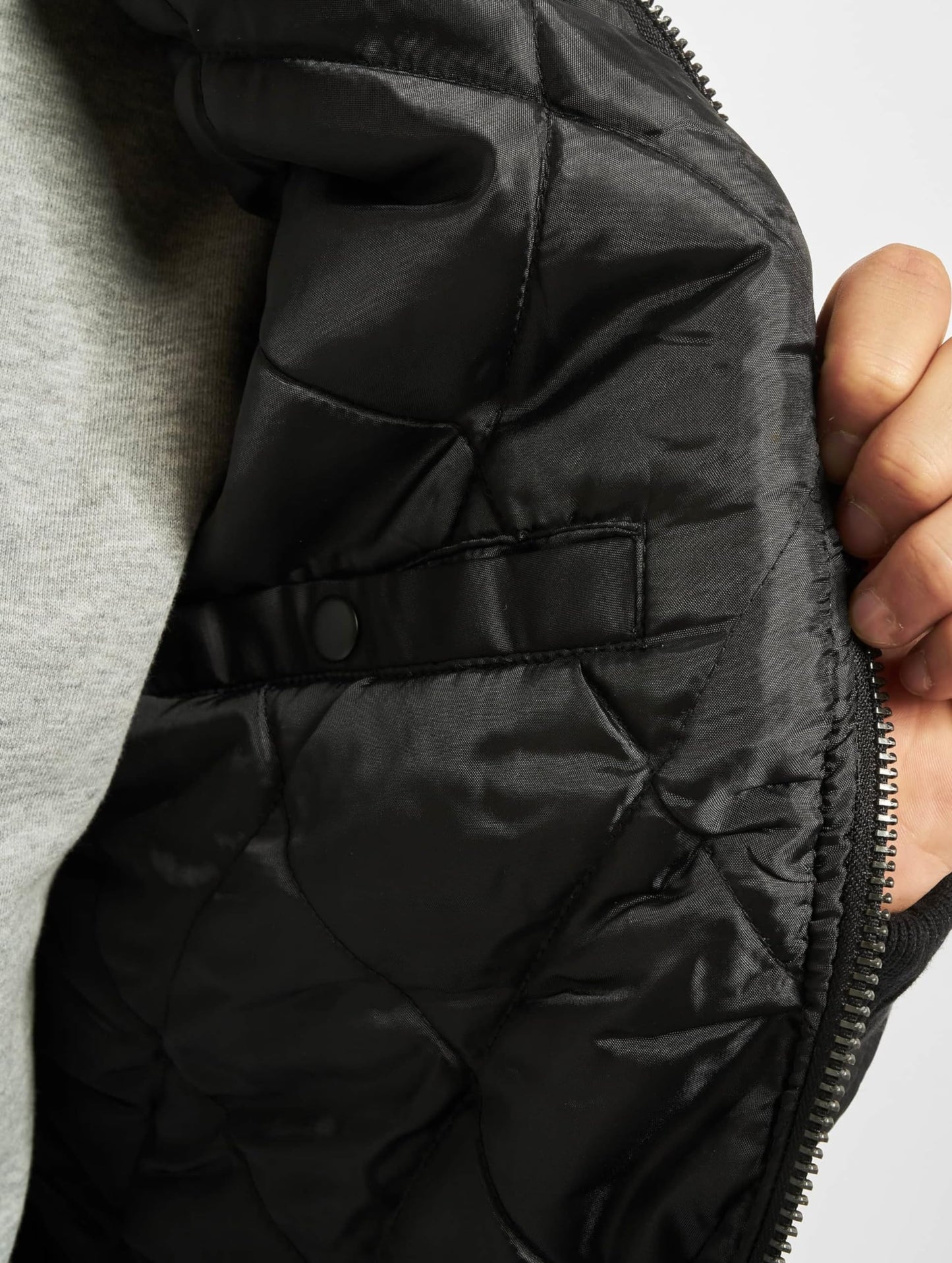 Brandit Men’s MA1 Bomber Hooded Jacket Olive/Grey – Classic Flight Jacket