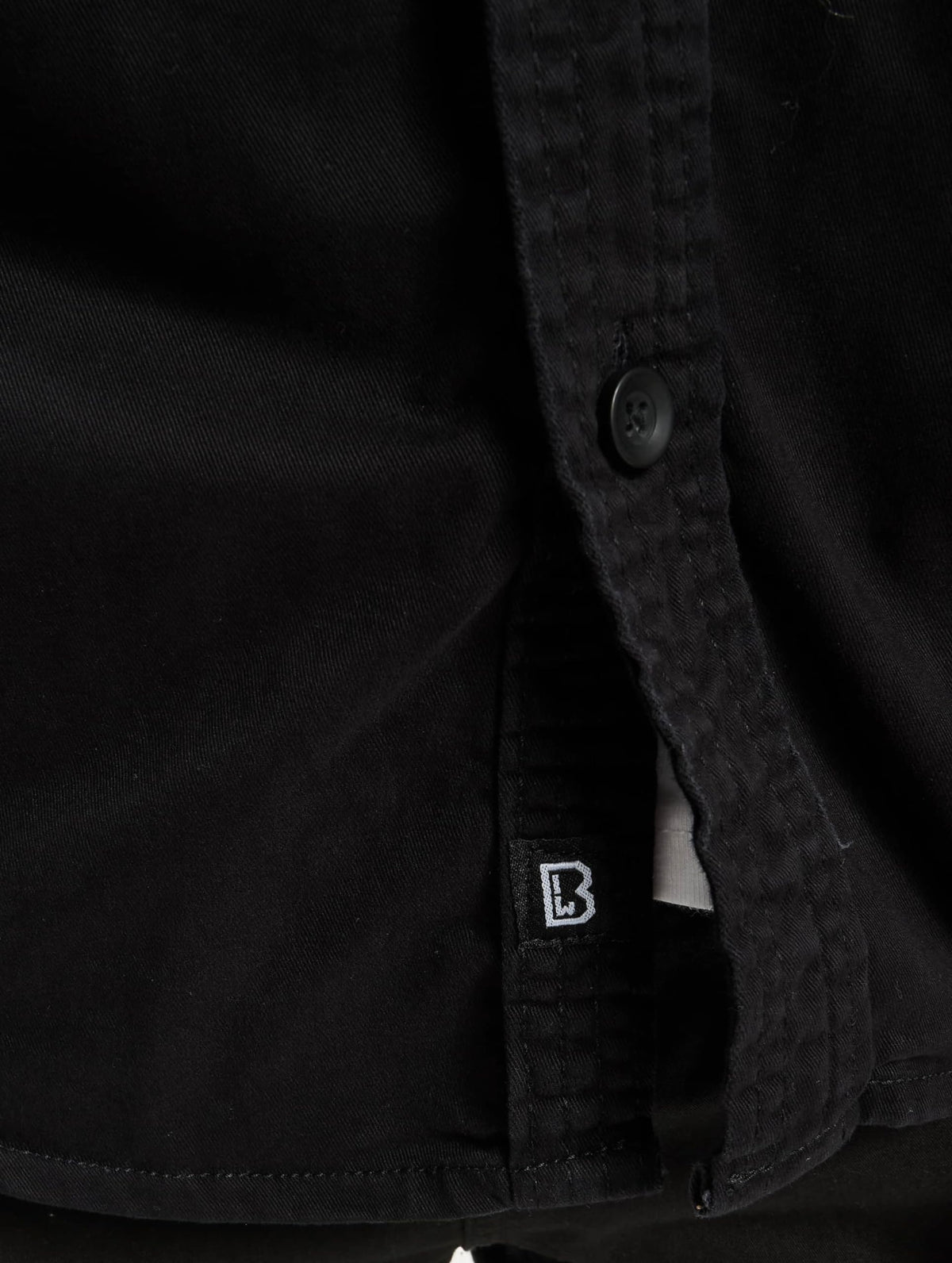 Brandit Vintage Shirt Long Sleeve Black