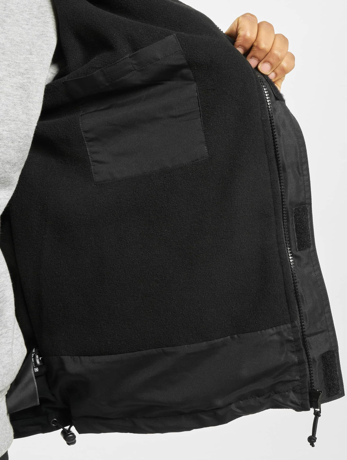 Brandit Frontzip Windbreaker Black