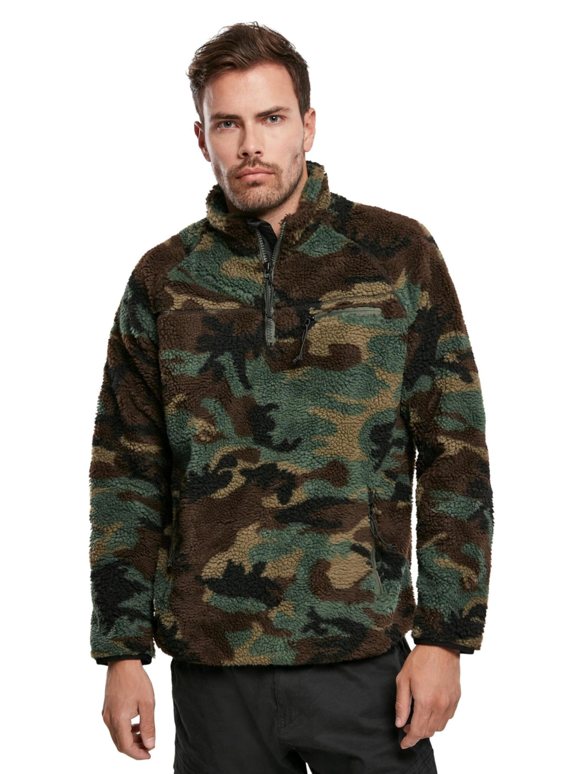 Brandit Teddyfleece Troyer Woodland