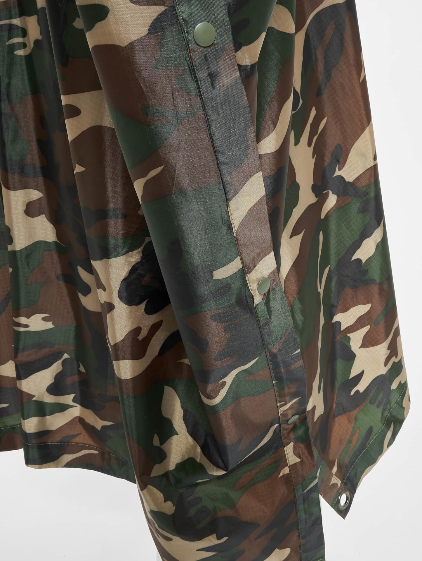 Brandit Unisex Ripstop Rain Poncho – Waterproof Outdoor Survival Jacket