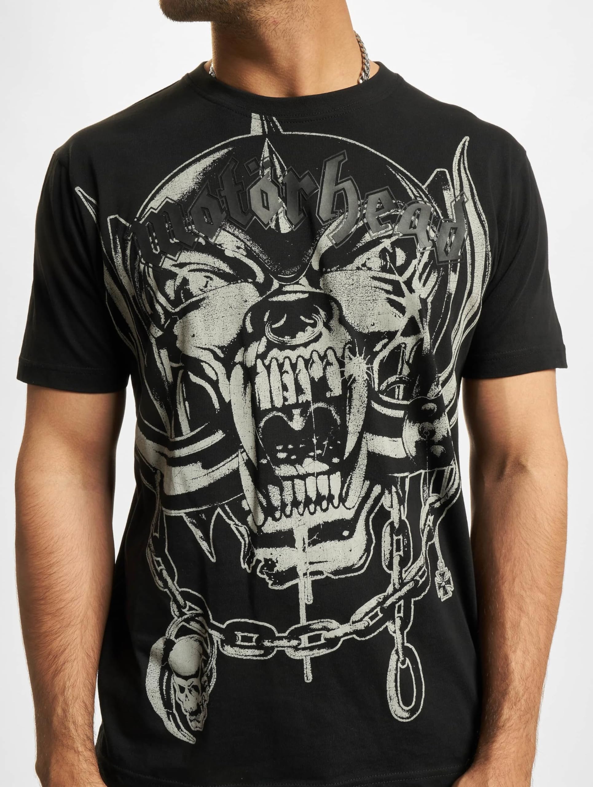 Brandit Motörhead T-Shirt Warpig Print Black – Official Cotton Band Tee
