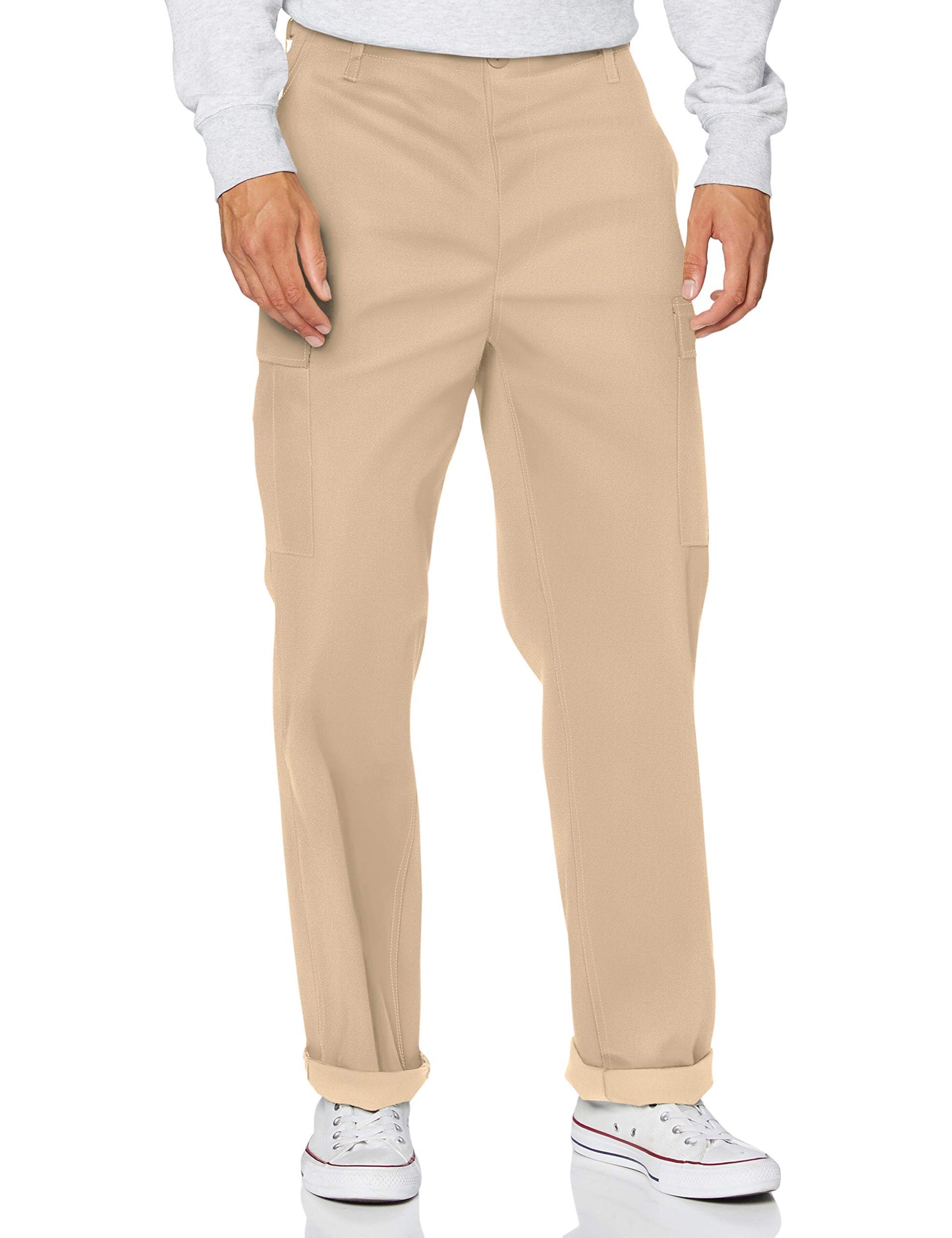Brandit Men’s US Ranger Trousers Olive – Classic Military Cargo Pants