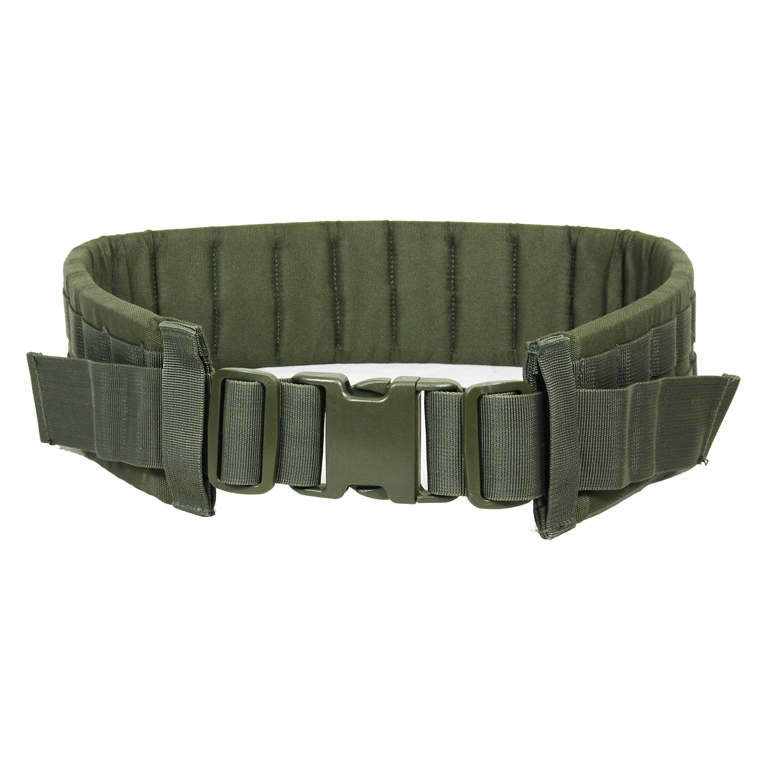 CamoOutdoor Military Combat Tactical Waist Belt MOLLE Modular System Webbing Airsoft Olive Size L