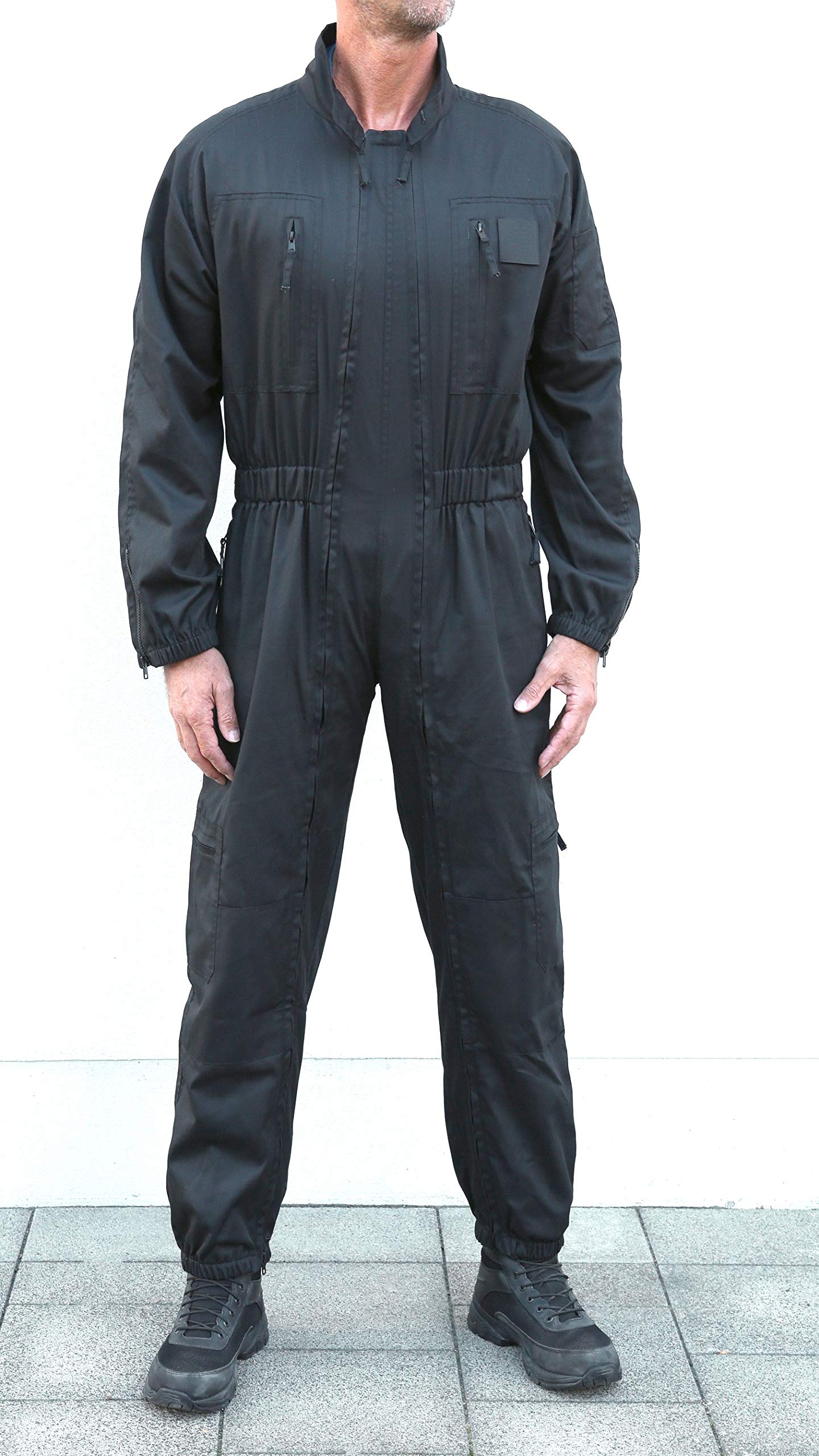 Brandit Men’s Flightsuit Anthracite XXL – Military Coverall
