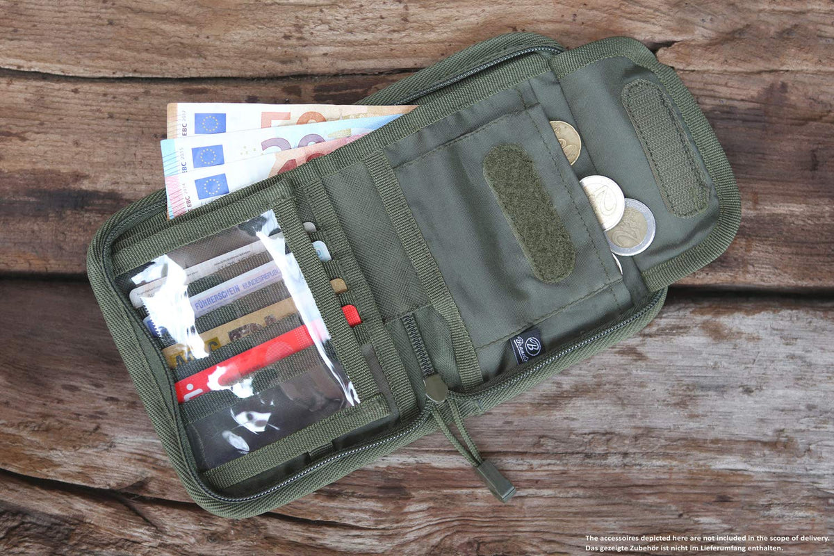 Brandit Wallet One Dark Camo