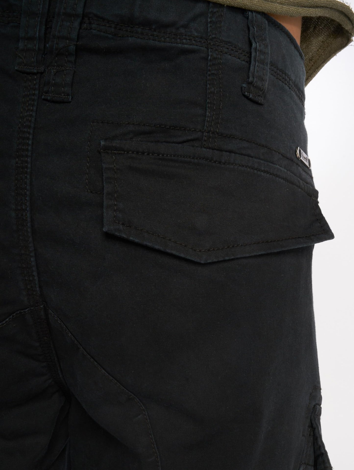 Brandit Men’s Adven Slim Fit Trousers Olive – Outdoor Cargo Pants