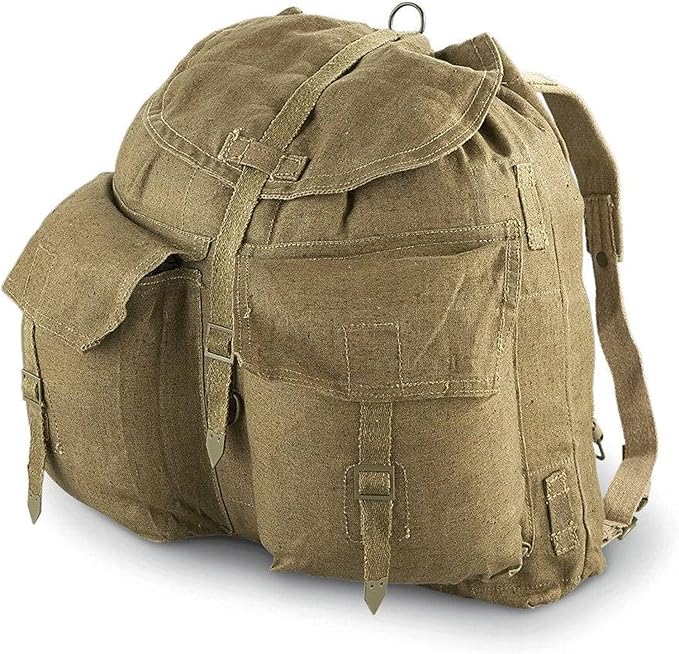 Original Czech Army M60 Small Rucksack with Straps – Used