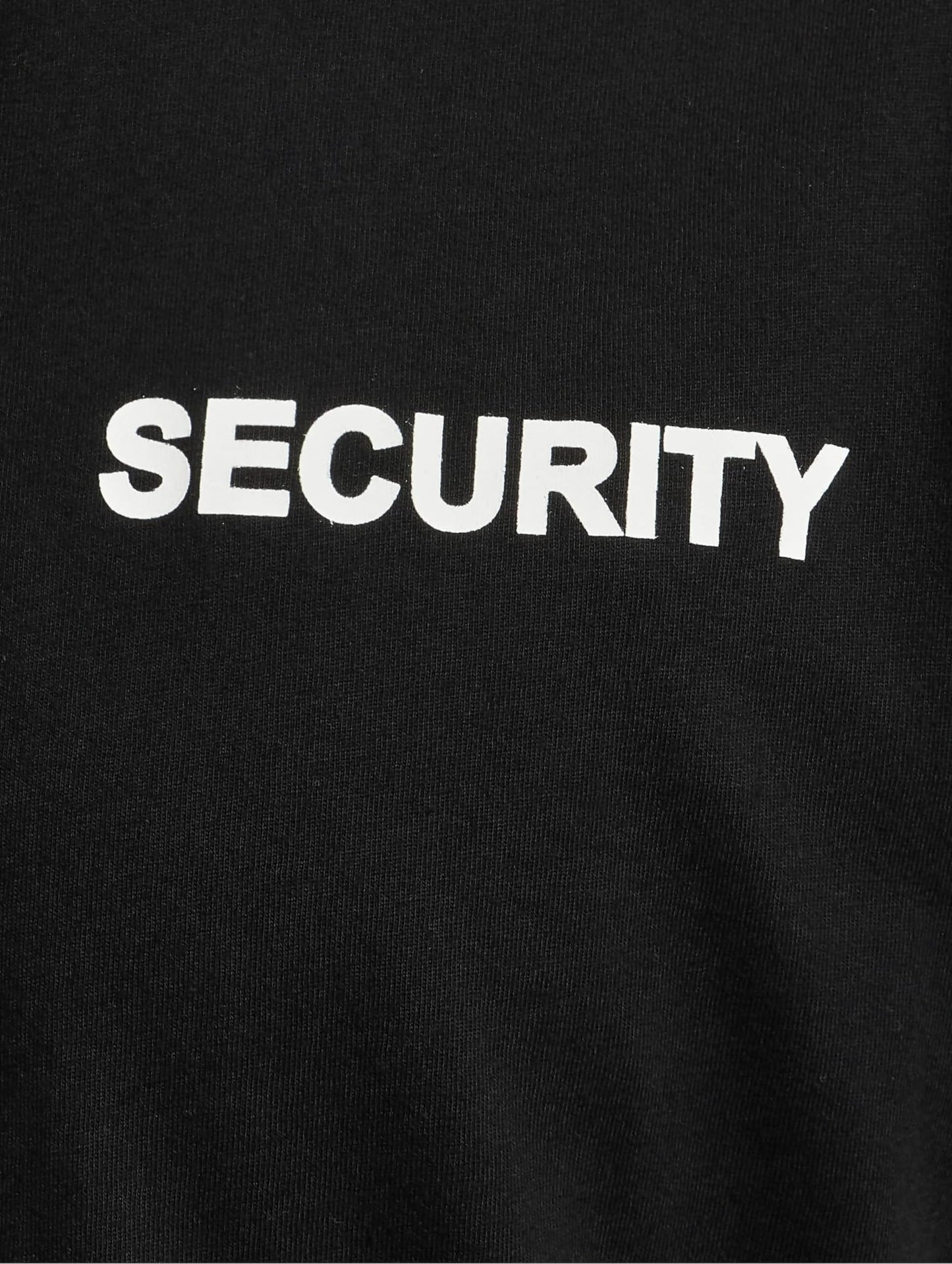 Brandit Men’s Security Cotton T-Shirt Black | Work, Training & Casual Wear