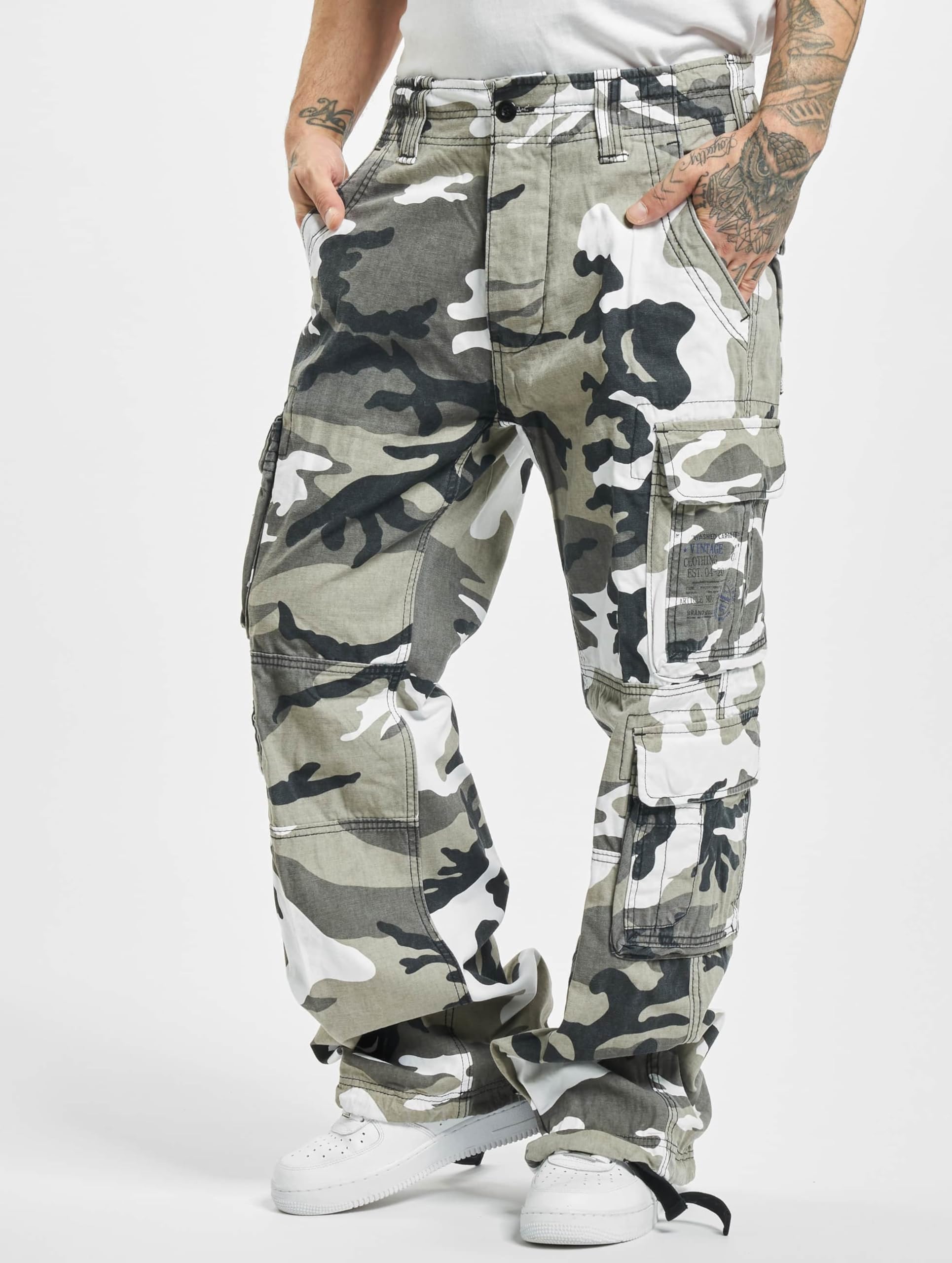 Brandit Pure Vintage Pants 1003 Urban 3XL – Men’s Vintage Cargo Trousers