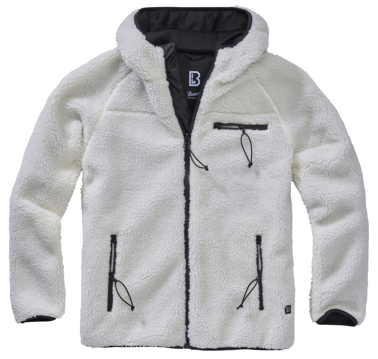 Brandit Men’s Teddyfleece Worker Jacket Olive | Warm Outdoor Winter Coat