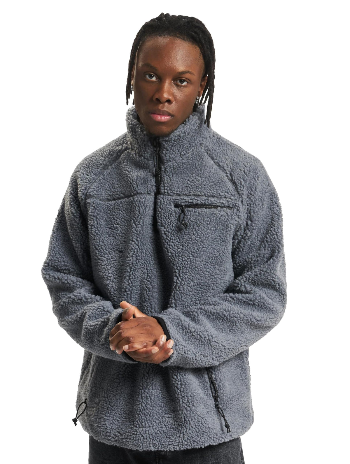 Brandit Teddyfleece Troyer Grey