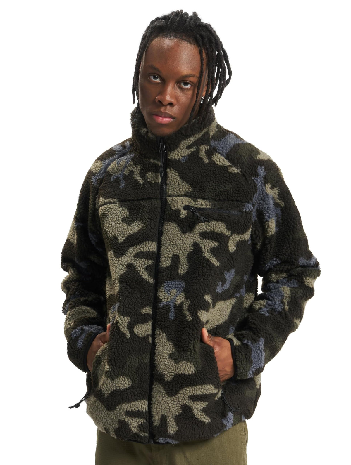Brandit Teddyfleece Jacket Dark Camo