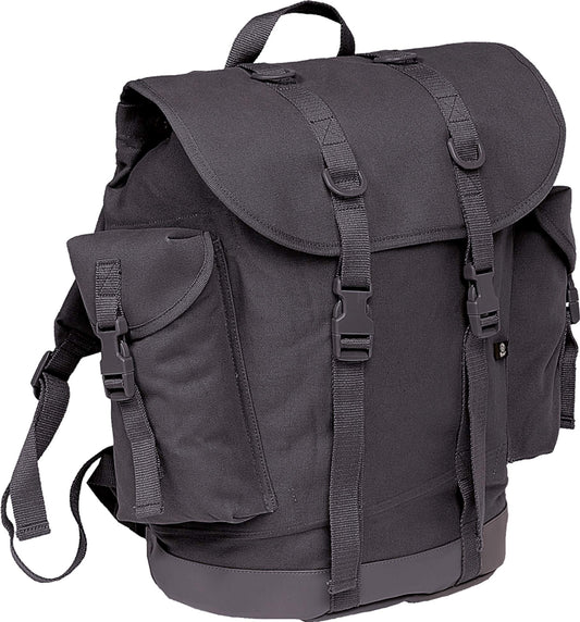 Brandit Jägerrucksack Backpack – Vintage Military Style Canvas Rucksack