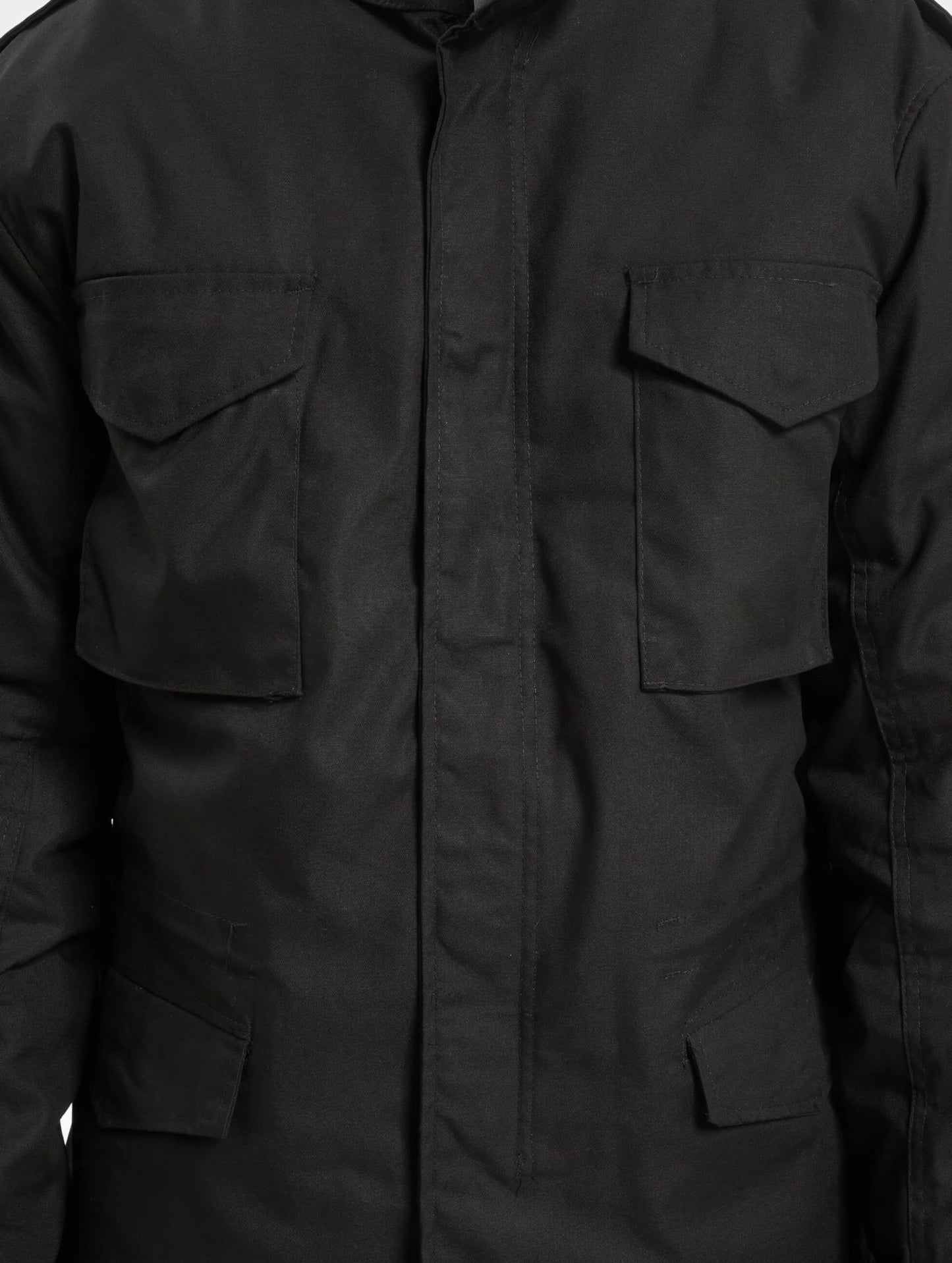 Brandit Men’s M-65 Classic Field Jacket – Military Outdoor Coat with Liner & Hood