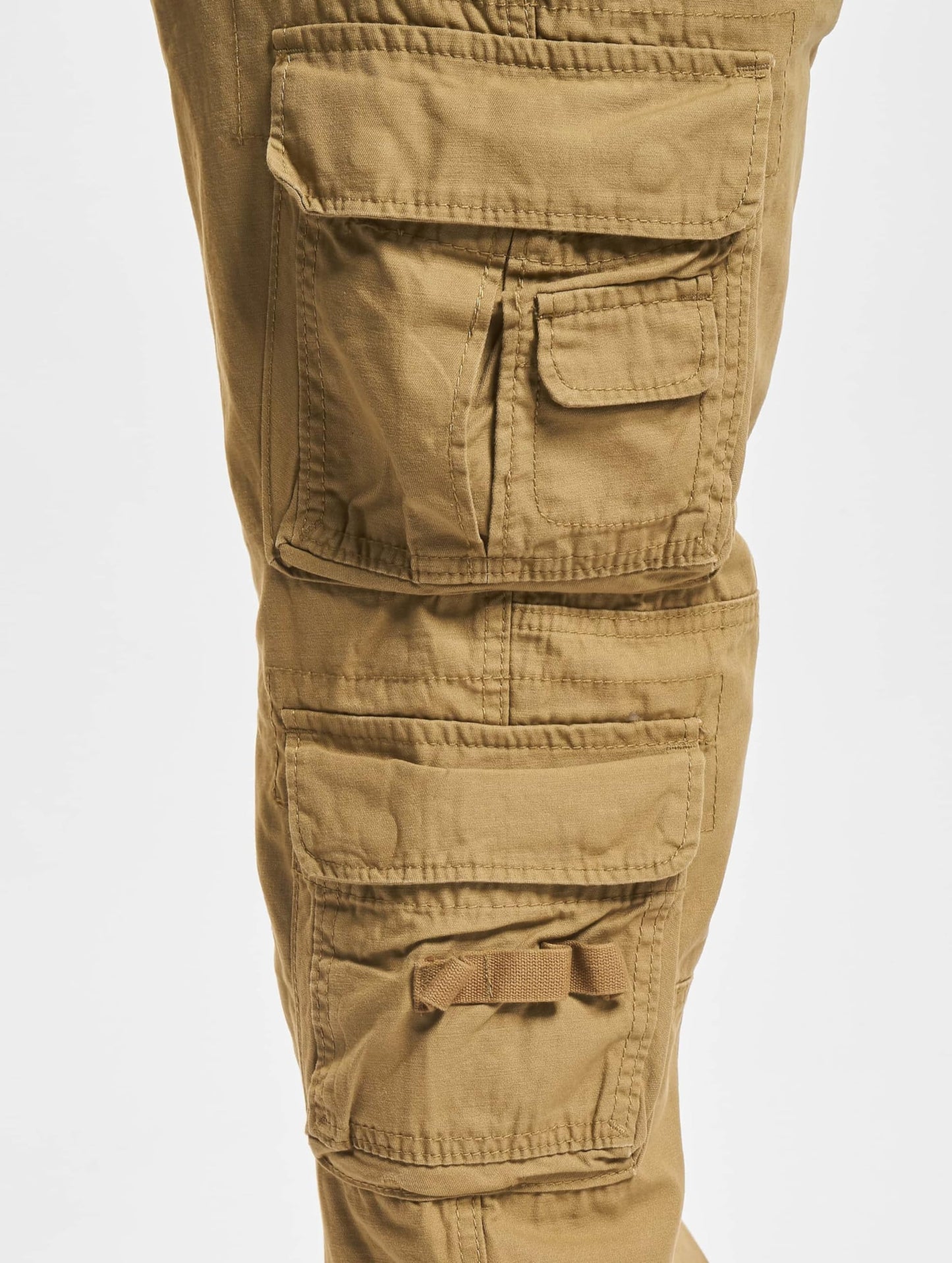 Brandit Pure Slim Fit Trousers Olive – Men’s Modern Cargo Pants