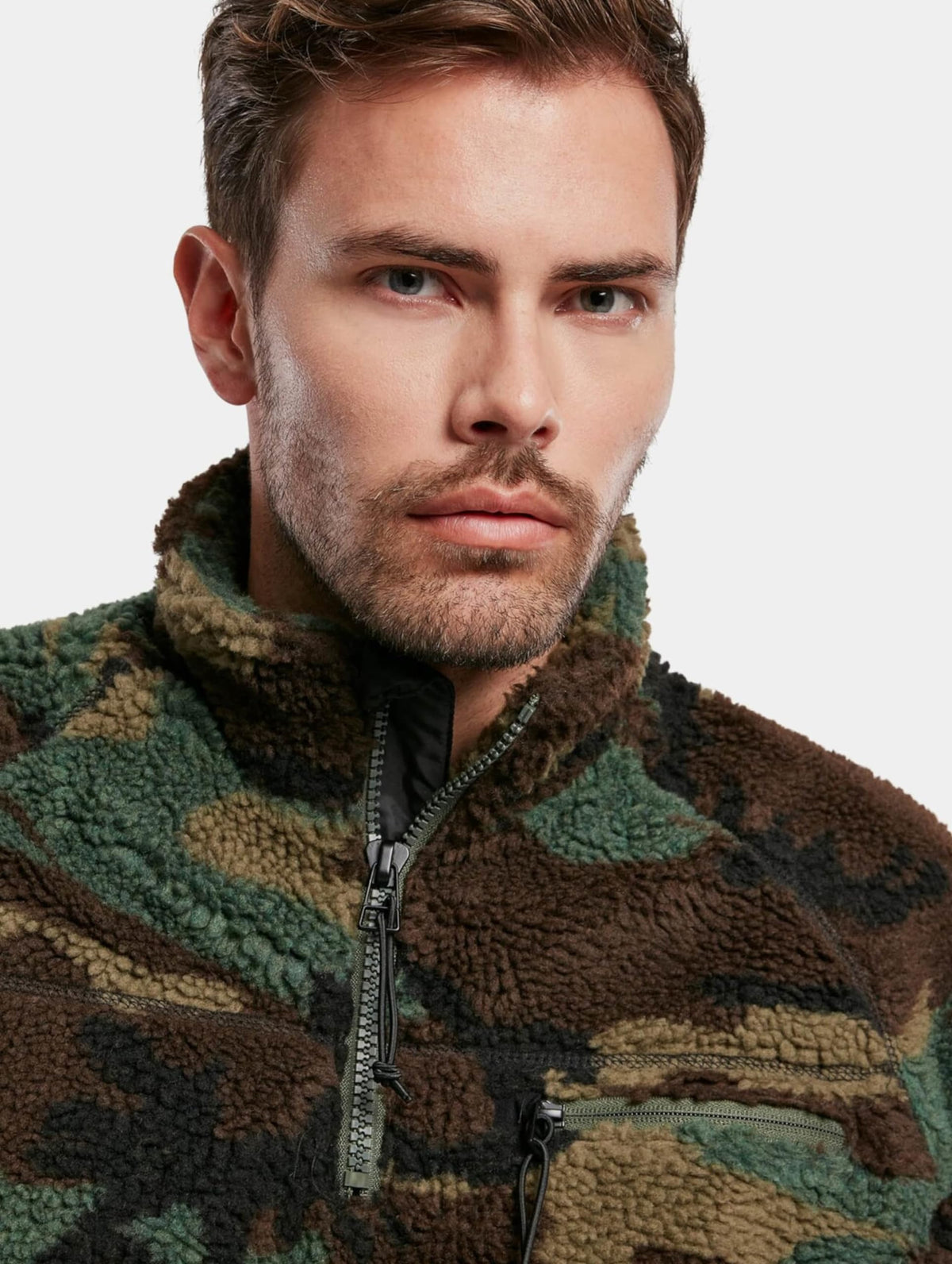 Brandit Teddyfleece Troyer Woodland
