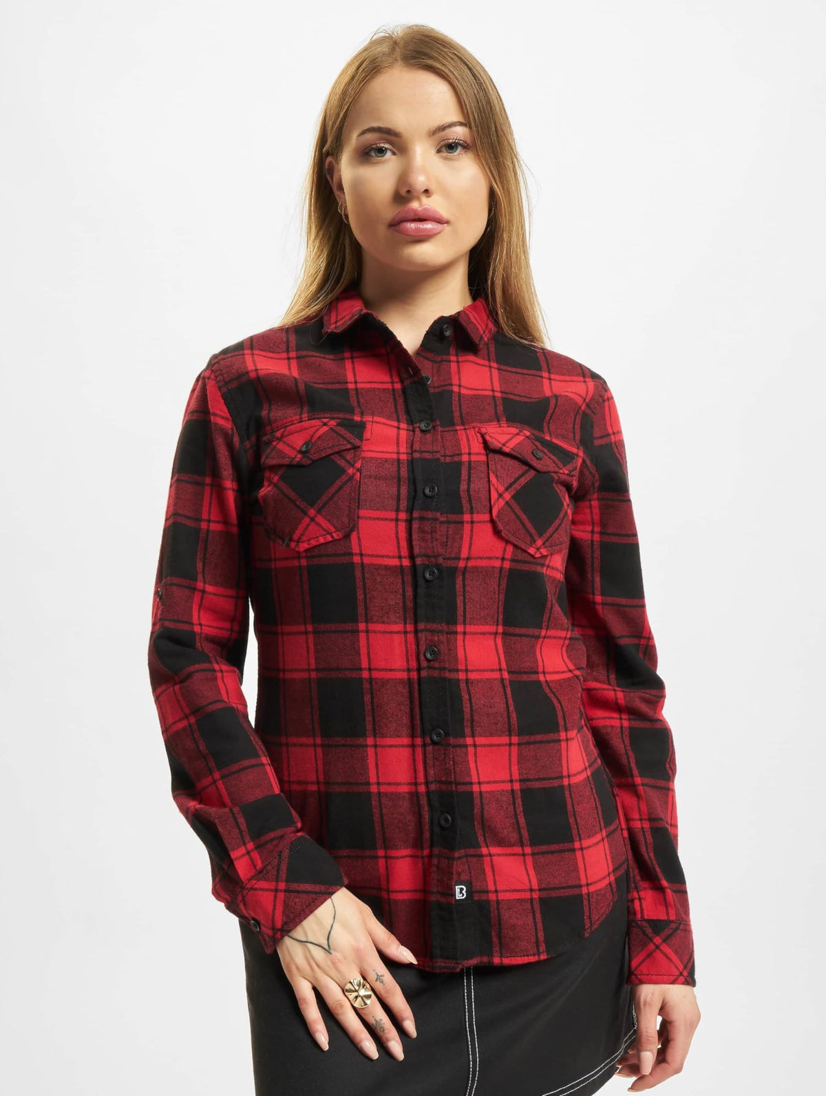 Brandit Women Amy Flannel Shirt Long Sleeve