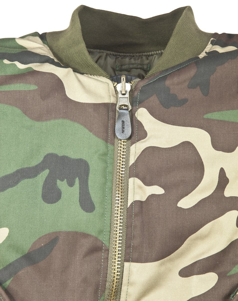 Mil-Tec US T/C MA1 Flight Jacket Woodland