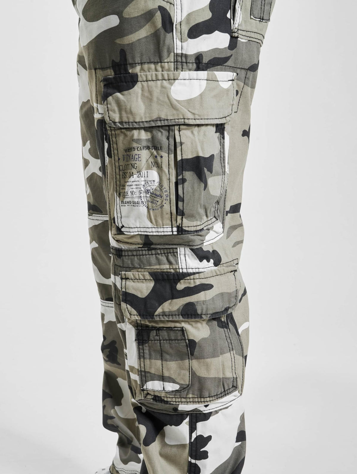Brandit Pure Slim Fit Pants Urban Camo