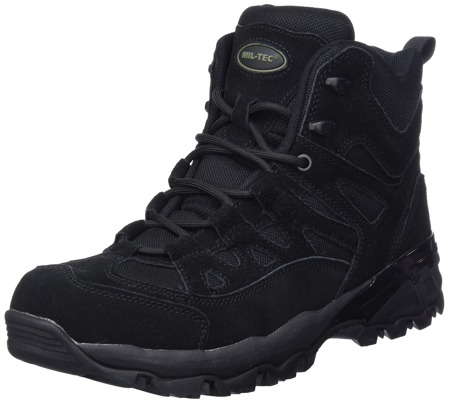 Mil-Tec Men’s Low-Top Sneaker Black Tactical Casual Everyday Shoes