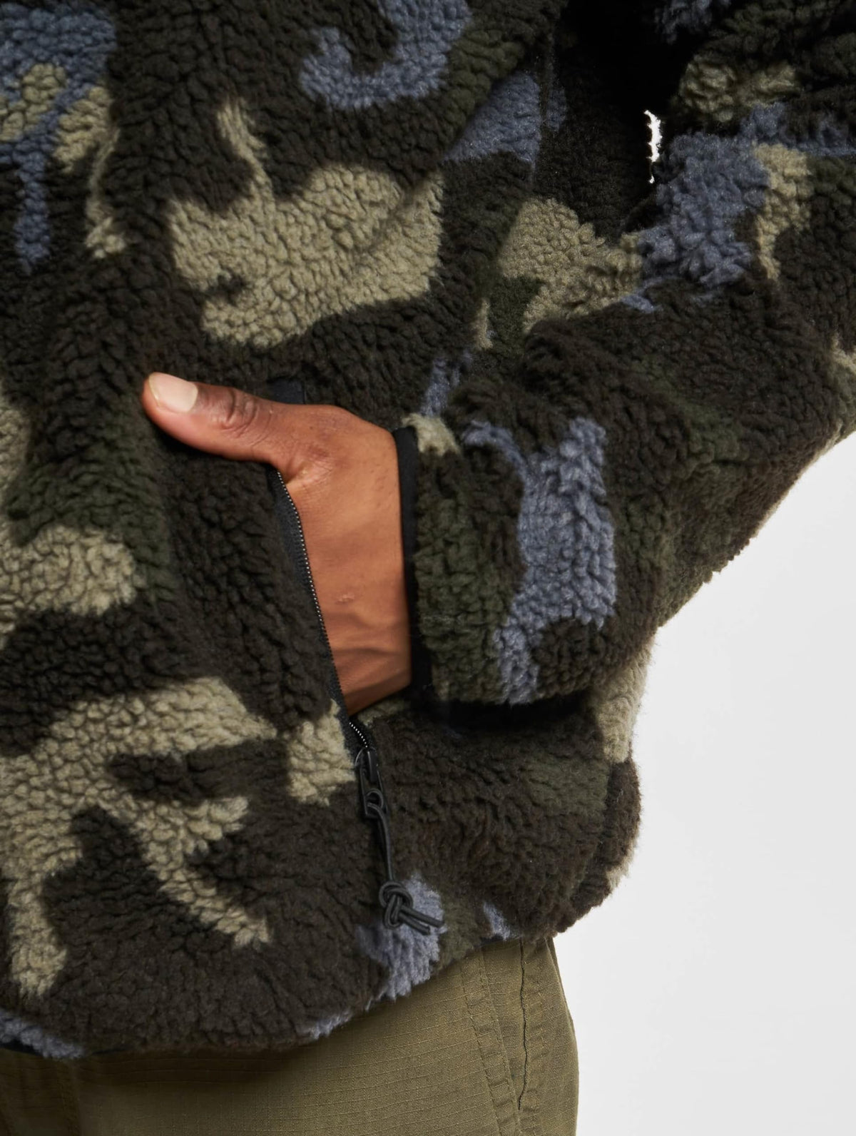 Brandit Teddyfleece Jacket Dark Camo