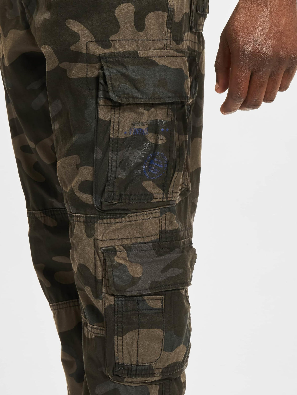 Brandit Pure Slim Fit Pants Dark Camo