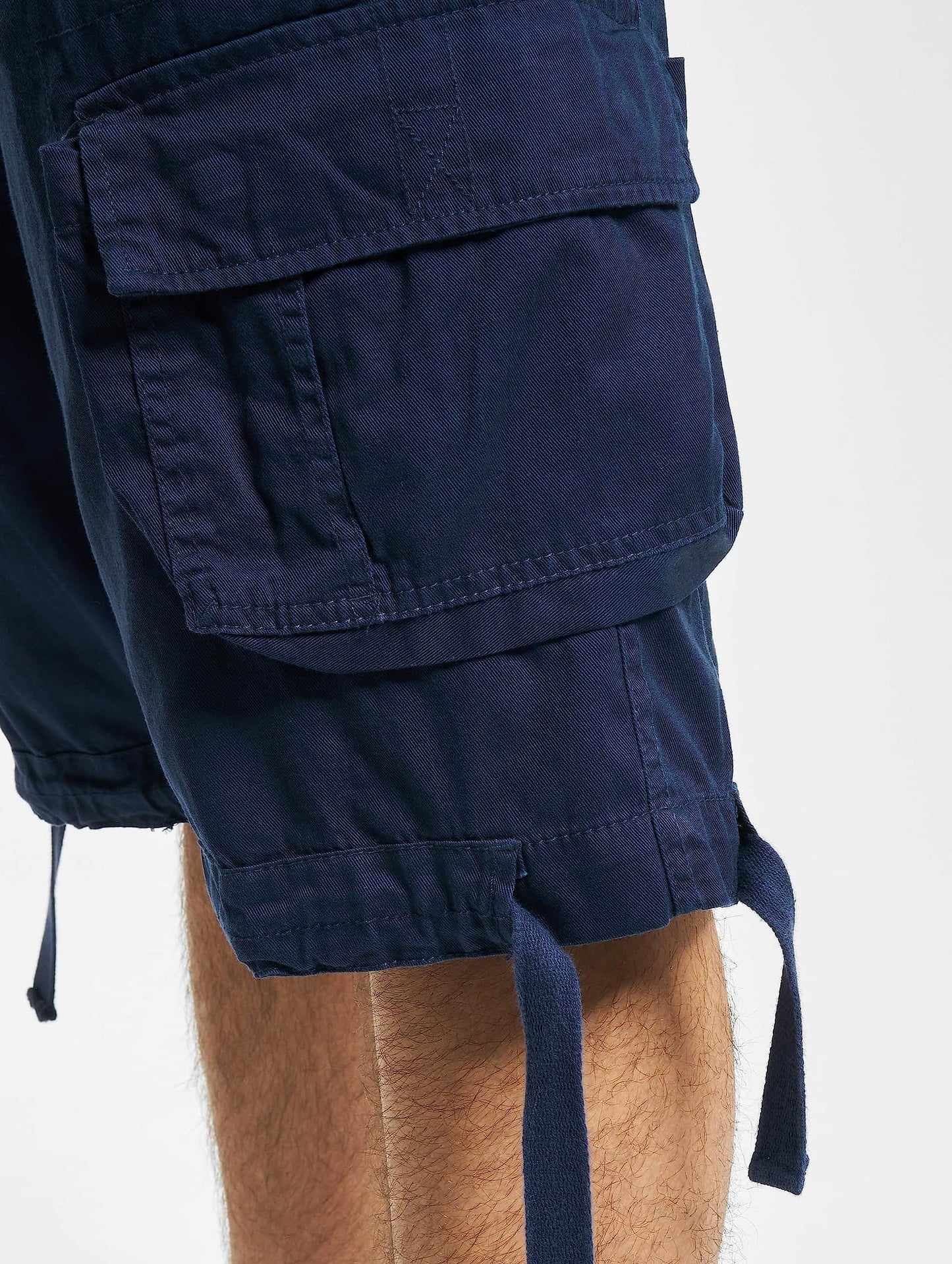 Brandit Men’s Urban Legend Shorts Navy – Vintage Military Cargo Shorts XL