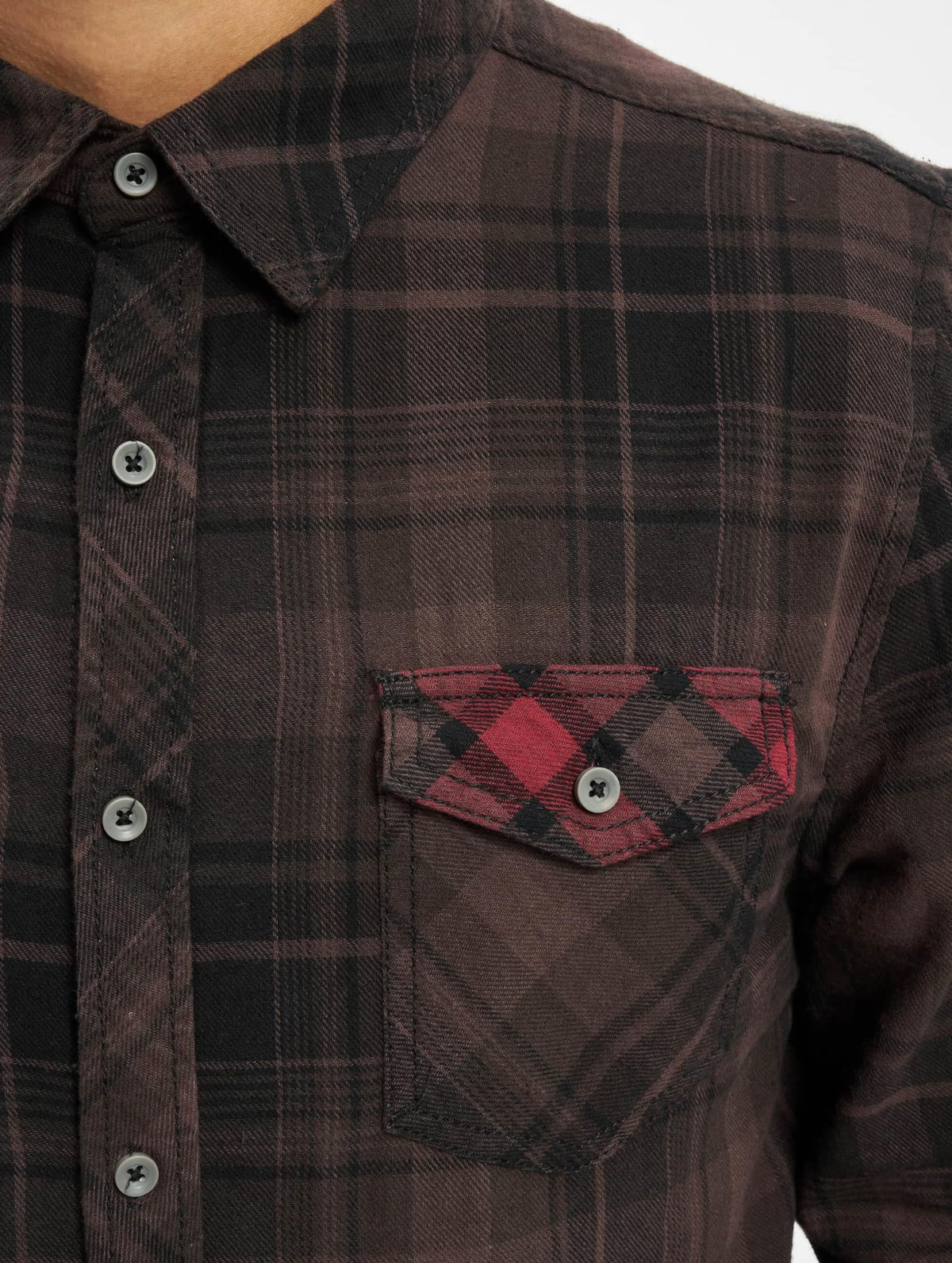 Brandit Duncan Check Shirt Long Sleeve
