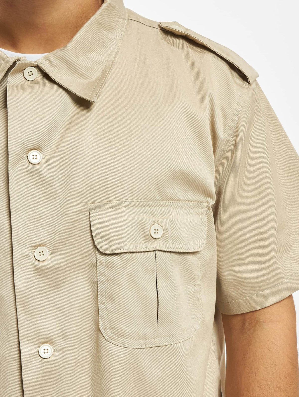 Brandit US Shirt Short Sleeve Beige