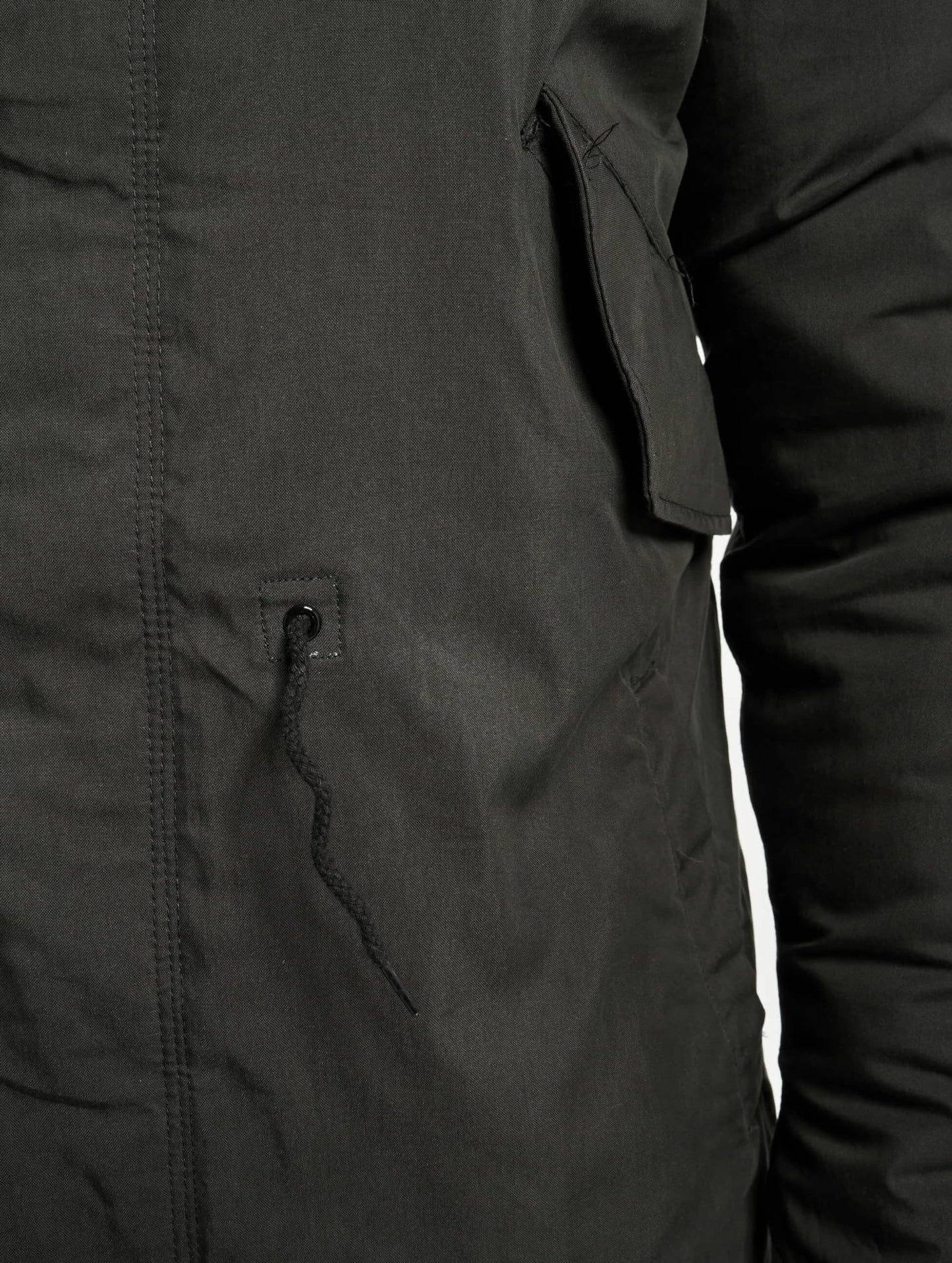 Brandit Men’s M51 US Parka Black – Vintage Military Winter Jacket 3XL