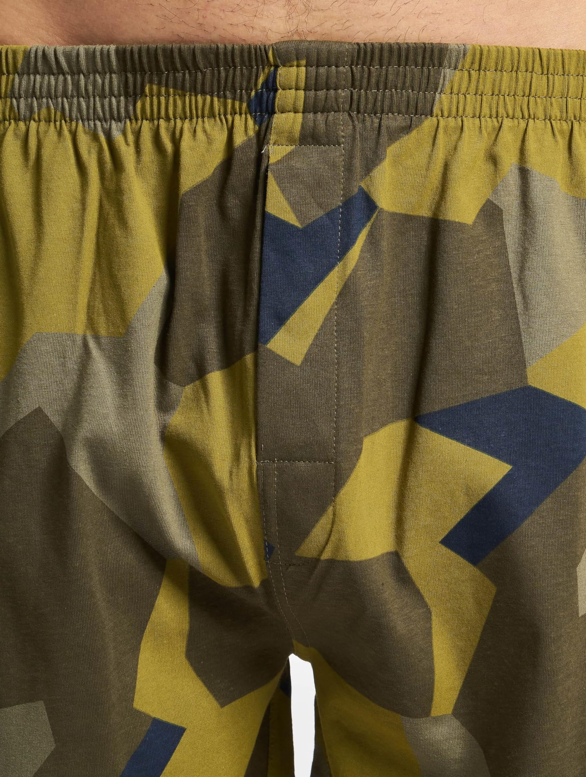 Brandit Men’s Loose-Fit Boxer Shorts Swedish Camo 4XL – Cotton Underwear