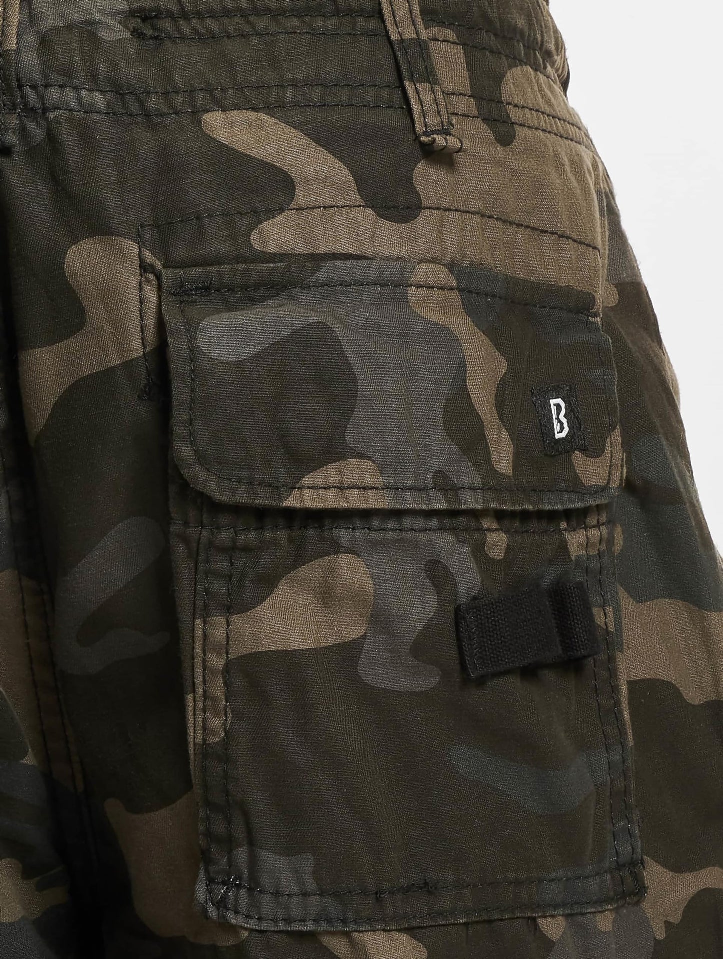 Brandit Slim-Fit Cargo Pants Dark Camo 3XL – Outdoor Army Trousers
