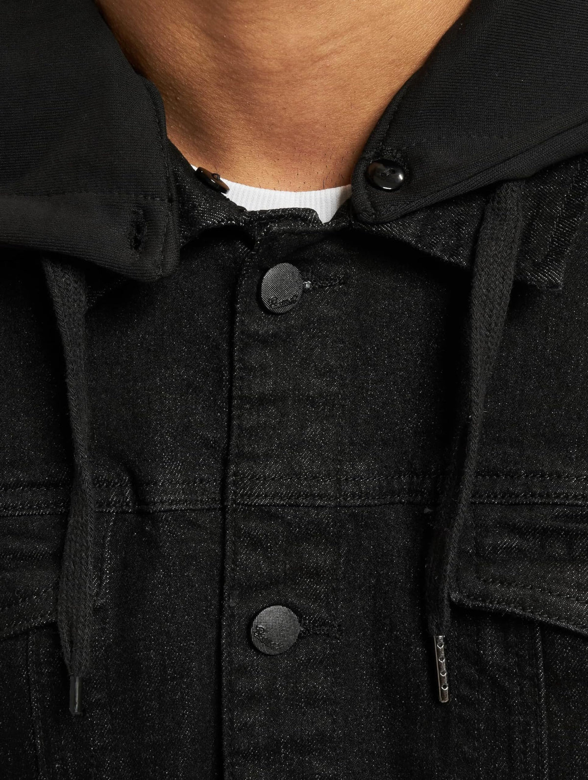 Brandit Cradock Denim Sweat Jacket Black – Men’s Casual Streetwear