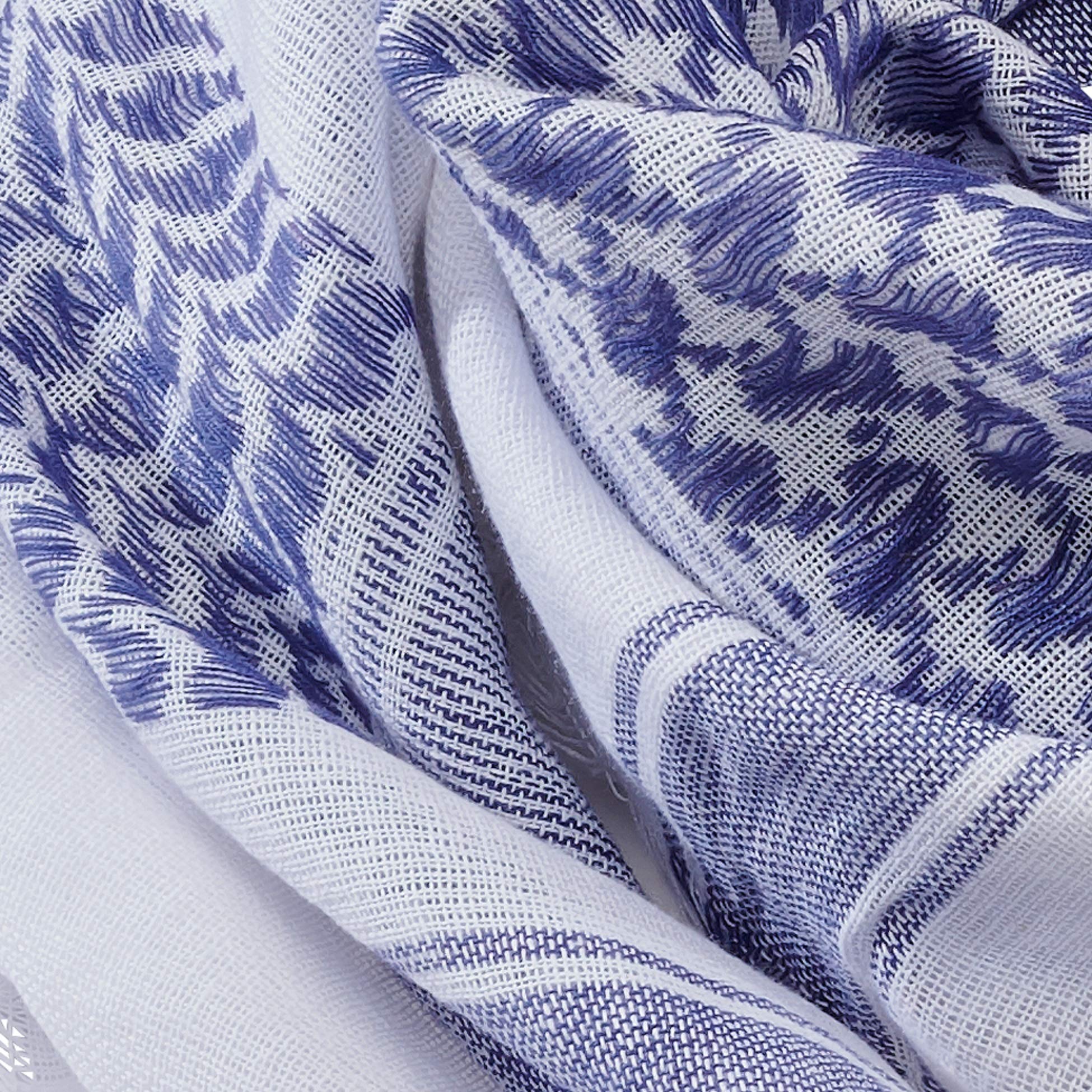 Brandit Shemag Scarf Blue/White – Tactical Cotton Desert Keffiyeh Wrap