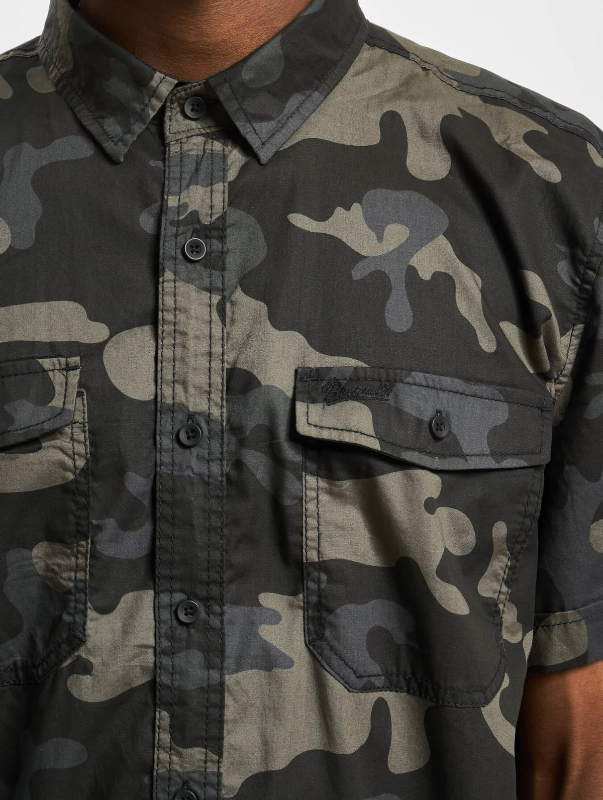 Brandit Roadstar Shirt Short Sleeve Dark Camo