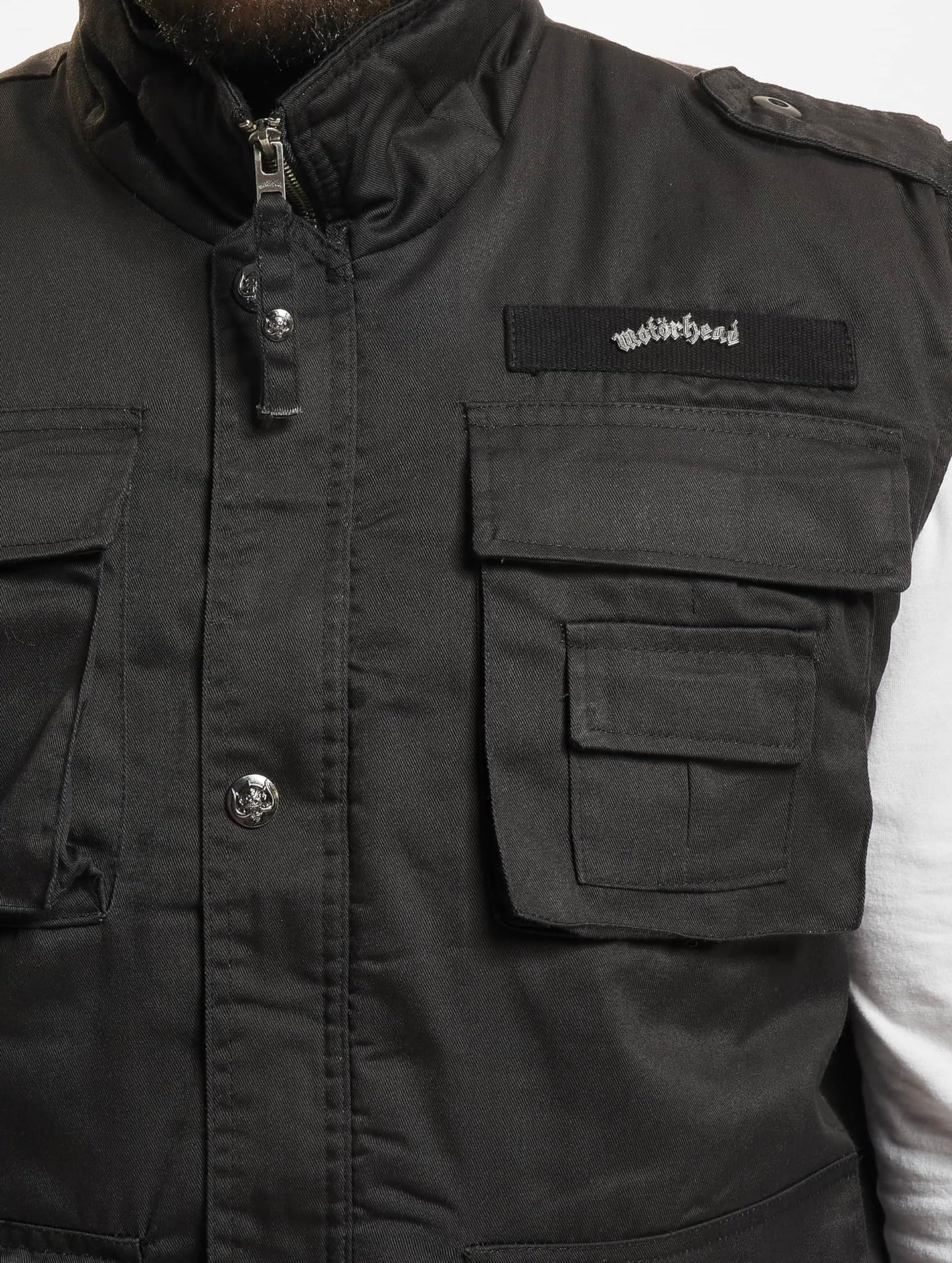 Brandit Motörhead Ranger Vest Black – Official Tactical Band Vest