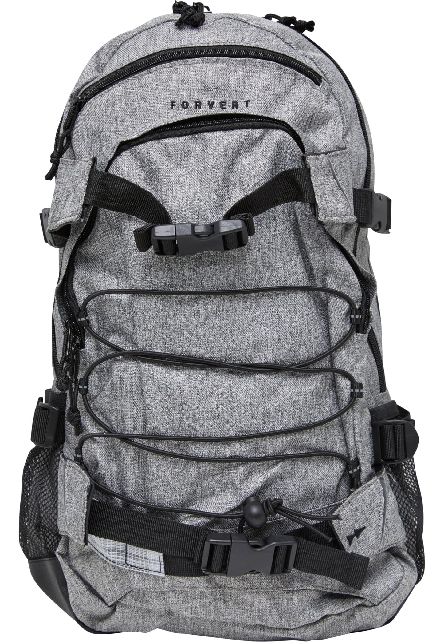 Forvert Melange Backpack – Grey, One Size, 48.5 cm with Laptop Compartment