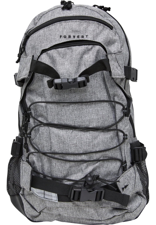 Forvert Melange Backpack – Grey, One Size, 48.5 cm with Laptop Compartment