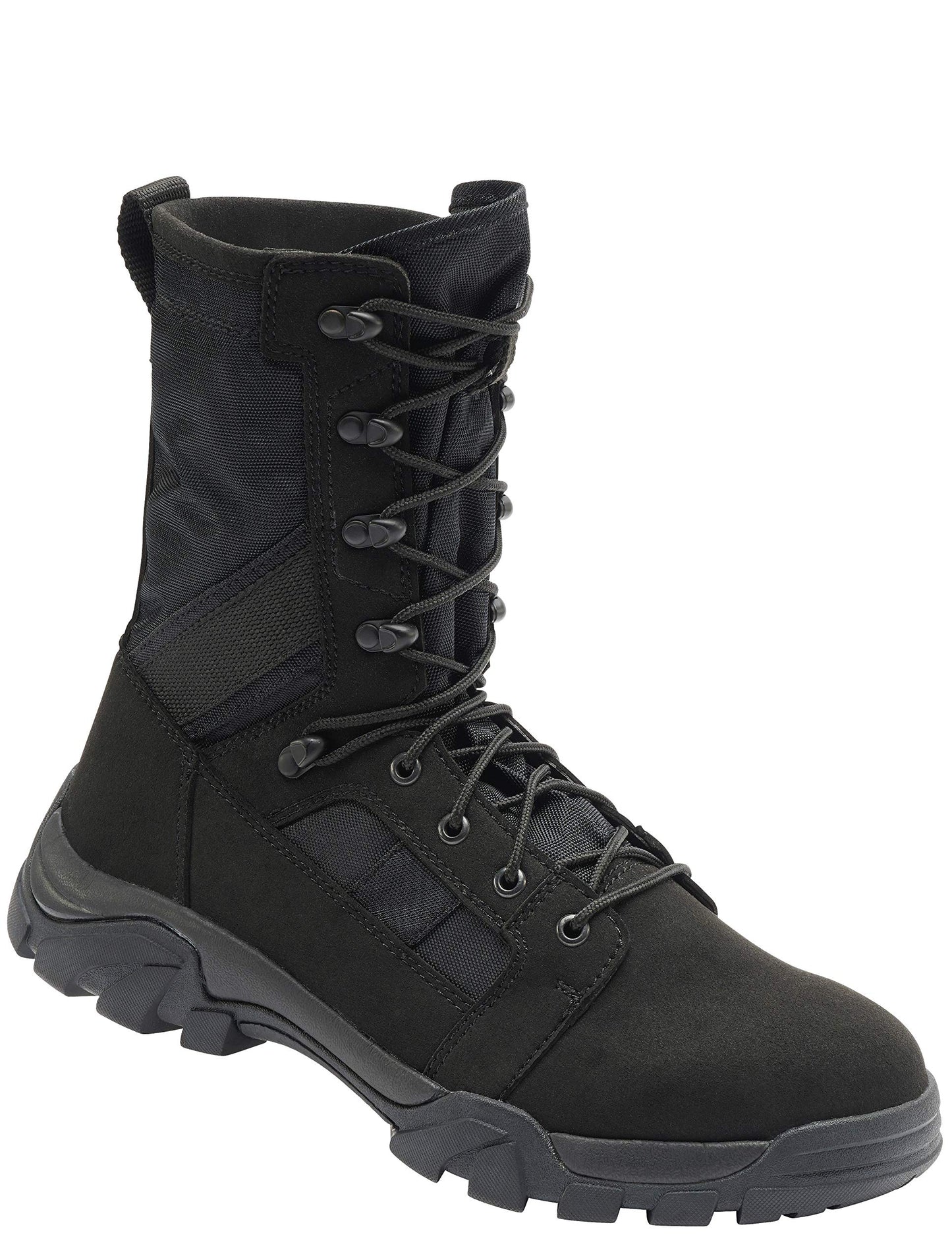 Brandit Defense Combat Boots – Black, Military Tactical Outdoor Footwear